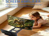 14" Curved Screen Magnifier for Cell Phone,3D HD Magnifying Projector Screen Enlarger for Movies, V1259-SCRMAG-14IN-3DHD