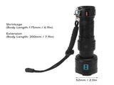 Bright LED Flashlight Emergency Torch for Daily Carry or Outdoor Use V1263-JX-4324