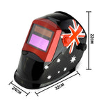 ROSSI Solar Auto Darkening Welding Helmet MIG/ARC/TIG Welder Machine Mask V219-WH8000-FLAG