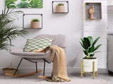Plant Stand, Simple Style Metal Plant Shelf, Indoor And Outdoor Flower Pot Holder Adjustable Width V1188-MS-227-2768