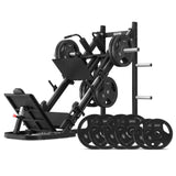 CORTEX LP-10 45 Degree Leg Press/Hack Squat with 100kg Olympic Tri-Grip Weight Plate Set V420-CSST-LP10-A