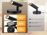 Spotlights Indoor, No-Glare Rechargeable Floor Can Light for Plants with Remote, Wireless Art Accent V1171-CB-BOM001241-2