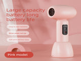 Pink Wireless Baby Hair Dryer with Constant Temperature Negative Ion Technology for Gentle Hair V888-ELOSUNG43608
