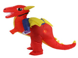 Inflatable Costume Dinosaur Riding Funny Costume Riding Blow Up Costume For Indoor Outdoor Middle V1294-YM0521-3115230019712
