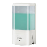 Manual Soap Dispenser Wall Mount Single Compartment Liquid 1200ml Large Capacity with Big Button V1294-YM0901-3112250033911