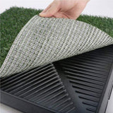 Pet Dog Potty Tray Training Toilet 1 Grass Mat 63cm x 50cm V274-PET-HH208A-1MAT