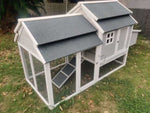 YES4PETS 230 CM XL Chicken Coop Rabbit Hutch Guinea Pig Cage Ferret House V278-NOVA-GR-COOP