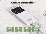 Giselle Electric Blanket Bamboo Fabric King Single Fitted Heated Pad Underlay Washable Winter EB-C-BAM-LCD-KS
