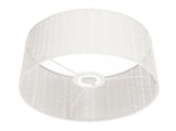 Drum Lamp Shade E27 E14 Clip Fir Leaf Shape Hollow Out Metal Decorative Lampshade Cover for Table V1294-YM0703-3119230016911