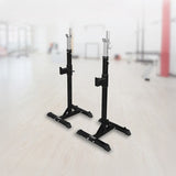 Squat Rack Stand Pair Bench Press Weight Lifting Barbell V63-759965