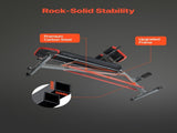 Multi-Functional Weight Bench for Full Body Workout, Roman Chair Hyperextension Bench, 660 lbs V952-ZDKLMYSSJX660SMI2V0