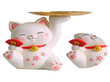 Porch Ornaments Light Luxury High Grade Storage Ornaments Living Room Desktop Decoration Fortune Cat V1294-YM0626-3115220162013