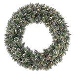 Christmas Garland with Lights- Electric 274cm Snowy Dorchester 112_NATSD274E