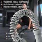 Battle Rope 2pc Cordless Portable Training Rope Fitness HIIT Muscle Exercise Black V1308-DSZKI-330
