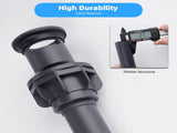 10 Pack Universal Bathroom Drain Stopper, Pop Up Drain Strainer with Overflow, Push and Seal V1258-DP02-C-807