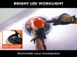UNIMAC 180mm 850W Handheld Drywall Sander, Electric Dry Wall Sanding Machine, with Automatic Vacuum V219-SNDDRYUMHA6A
