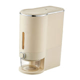 Rice Storage Box Large Capacity Perfect Sealing Moisture Resistant Press Type Kitchen Rice Dispenser V1294-YM0901-3118240036311