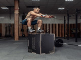 3 in 1 Plyometric Jump Box, 24/20/16 Inch Wooden Plyo Box, Platform & Jumping Agility Box, Anti-Slip V952-SHYTX242016YZO8I2V0