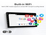 Universal 7-Inch Android Car Stereo GPS Navigator - QLED HD Touchscreen, 2GB RAM 32GB ROM, WiFi, V888-ELOSUNG35850