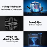 Devanti 15kg Ice Maker Machine Black IM-ZB12S-BK