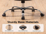 Artiss 8 Point Massage Office Chair PU Leather Black MOC-1223-BK