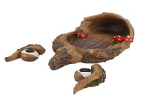 Tree Face Decor Bird Feeder Outdoor Fun Old Man Tree Hugger Sculpture Yard Art Garden Lawn Ornament V1294-YM0901-3111240195211