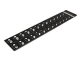 Nut and Bolt Thread Checker 28 Size Inch and Centimeter Carbon Steel Aluminium Alloy Accurate Easy V1294-YM0710-3114230153311