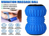 Rechargeable Electric Massage Roller Vibrating Silicone Yoga Ball Muscle Relief V1308-DSZKI-911