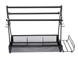 Bbq Condiment Holder With Paper Towel and Napkin Holder Metal Mesh Condiment Storage Organizer for V1294-YM0901-3111240144811