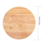 Wooden Replacement Stool Seat in Beige, and Comfortable, 1 Pack for Home and Office Use V1370-AZ4-16885