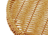 Woven Serving Tray Decorative Multipurpose Round Serving Basket with Dual Handles Fruit Bread V1294-YM0901-3117240149911