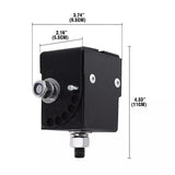 Adjustable Folding UHF Antennas Mount Bracket Black Bullbar Clamp V63-952831