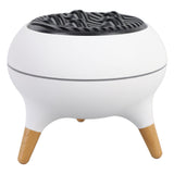 Flame Aromatherapy Diffuser Humidifier 7 Colors Light Essential Oil Diffuser with Timer and Remote V1294-YM0901-3113240359112