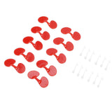 1000Set 6cm Chicken Blinders with Holes Plastic Anti Pecking Chicken Eye Glasses Goggles Accessory V1294-YM0714-3111210362111