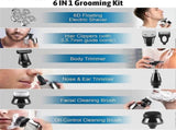 Waterproof USB Bald Head Shaver for Men, Rechargeable Rotary Razor V1263-JX-4019