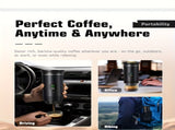Portable 20Bar High - Pressure Extraction Coffee Machine, 80ml Stainless Steel Water Tank Foldable V1232-BXKFJ002