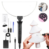 8 In 1 Electric Hot Wire Foam Cutter Pen 18W Styrofoam Carving Cutting Tool For Craft DIY Sculpting V1366-AZ2-W-21288