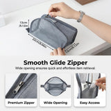 Standing Toiletry Bag, 2026 New EVA Mesh Large Capacity Cosmetic Waterproof Bag, Upgrade Portable V1258-DP02-C-2484