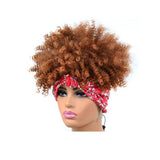 Explosive Style Curly Headscarf Wig - Small Size PRL-6012739550DBT