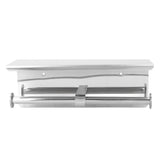 Stainless Steel Toilet Paper with Shelf Self Adhesive Punch Free Toilet Paper Shelf Roll V1294-YM0626-3112220090611