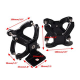 Adjustable LED Work Light Bracket for 2-3 Inch Tube Bumper Bar Roll and Cage Universal X-Clamp Mount V1192-AZ-W-23028