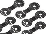 50 Pcs Shade Cloth Plastic Clips Round Sunshade Net Fixing Clip for Garden Netting Anti Bird Netting V1294-YM0710-3111230262811