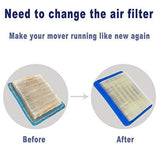 10 Pack 491588S Filter,Compatible with 491588 4915885 Flat OEM Cleaner Cartridge,Lawn Mower V1369-AZ3-W-22370