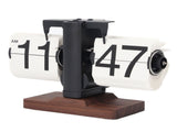 Digital Flip Desk Clock 12 Hours Single Sided Battery Powered Retro Mechanical Auto Flip Down Clock V1294-YM0901-3115240060312
