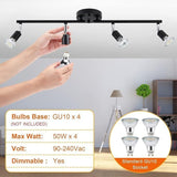 Kitchen Lights,Ceiling Lighting Kits, Swivelling Ceiling Spotlight for Bedroom, Kitchen and Living V1171-CX-BOM000535