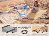 Sand Free Beach, Sandproof Waterproof Beach Mat, Quick Drying Oversized Compact Beach V1237-ZY00B0962X8X1B