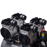 Giantz 50L Air Compressor 200L/min 3.0HP Oil-Free Quiet Electric Portable Air Inflator AC-200L-XL-GY