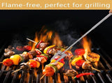 6 Pcs Marshmallow Roasting, 32 Inch Long Stainless Steel SmoresSticks Extendable Marshmallow V1259-DP01-A-2608