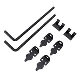 2Pcs Heavy Duty Cane Bolt Gate Drop Rod Efficient Locking Weather Proof Steel Gate Bolt Hardware for V1294-YM0901-3111250060511
