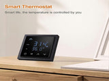 Smart Thermostat 16A Floor Heating Temperature Controller with LED Touch Screen V1263-JX-5971